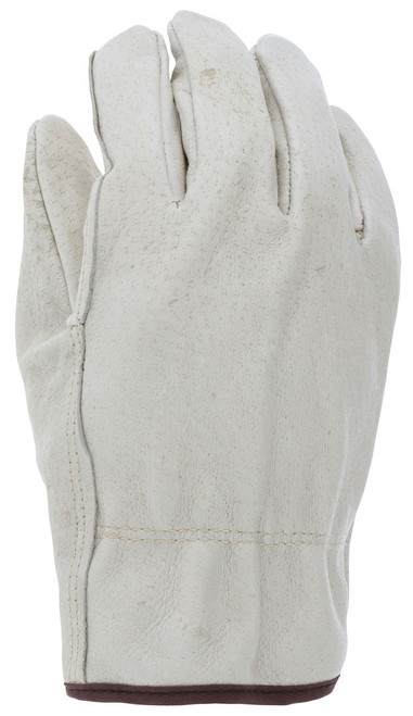 3452_ - 3452L - 28101 - Insulated work gloves back view – white fleece lining and straight thumb design provide warmth and comfort during extended wear