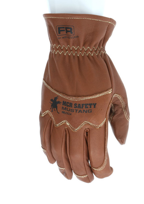 MU36211 - Fleece Lined Waterproof Leather Work Gloves