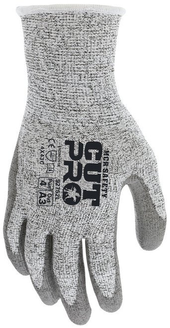 92743PU - PU Coated Cut Resistant Work Gloves