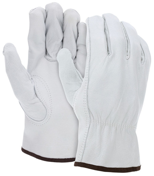3313_ - 3313L - 950
- Leather driver industrial gloves pair – MCR Safety Group 3313 with C grade buffalo grain leather and keystone thumb for general work tasks