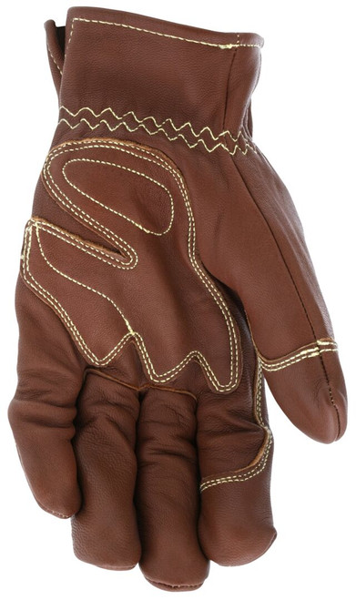 MU3634K - Leather Drivers Utility Work Gloves with TPR Back