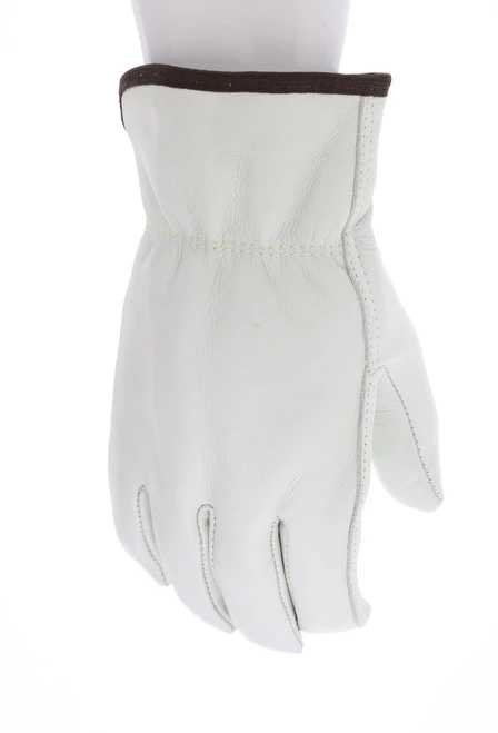 32013T_ - 32013TL - 18804 - 360 - Leather driver work gloves – MCR Safety Group 32013T – grain cow leather with Thinsulate® insulation and straight thumb for cold-weather work
