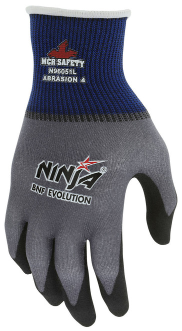 N96051_ - N96051L - 27207 - Protective work gloves back view – 15-gauge Ingenia™ shell provides lightweight comfort, flexibility, and environmentally conscious performance