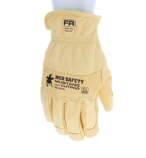 MU3664K - Leather Driver Utility Glove Kevlar® Lined