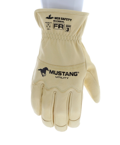MU3664 - Hi Dexterity Leather Driver Utility Work Gloves