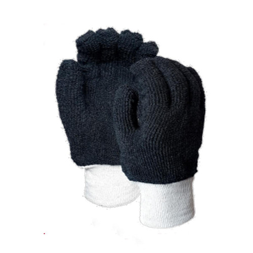 SX9420KN - Gte. Terrycloth, Algodó/Poliéster puño de calcetin, negro, L
