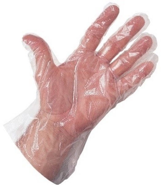 5040 disposable glove uses HDPE polyethylene