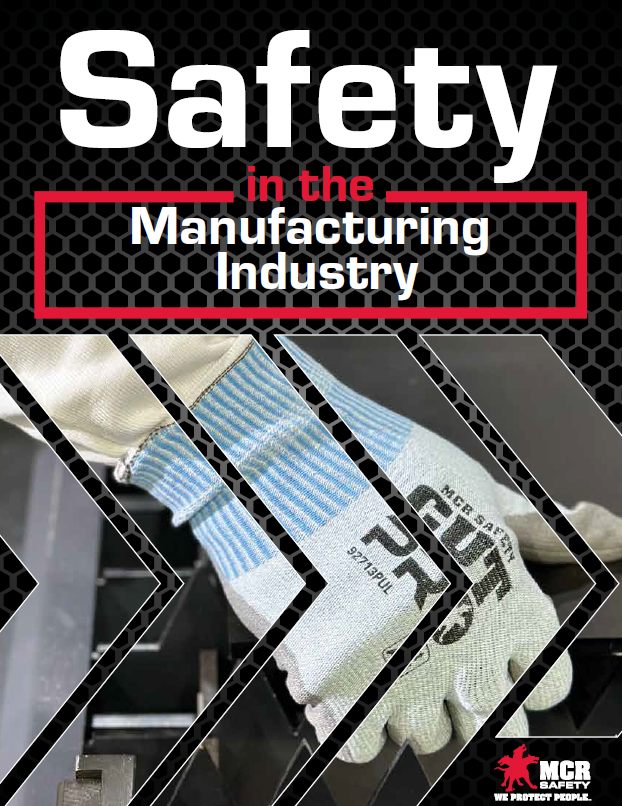 Cut-resistant gloves for metal fabrication workers