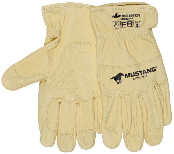 MU3664 - Hi Dexterity Leather Driver Utility Work Gloves