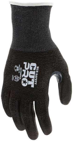 SMAP ゴム手袋　ARE YOU SMAP？ 92798PU - MCR Safety Cut Pro® - 18 Gauge Black HyperMax® HPPE