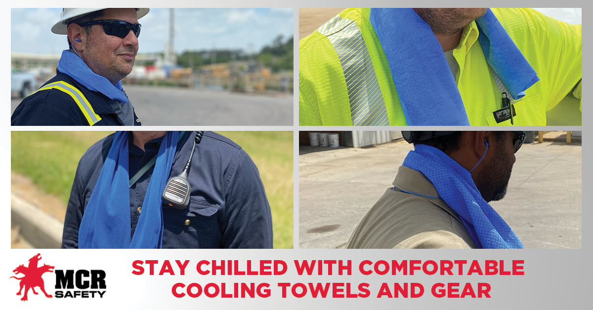 Stay Chilled with Comfortable Cooling Towels and Gear - MCR Safety