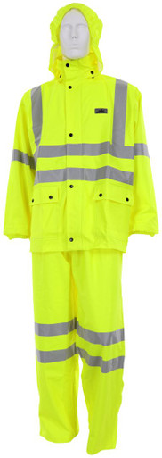 5182 - Class 3 Hi-Vis Waterproof Rain Suit