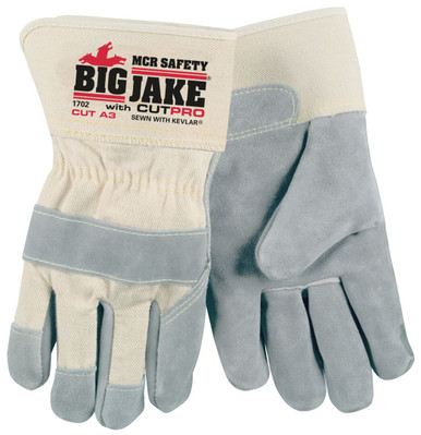 1702 - Premium Leather Palm Work Gloves