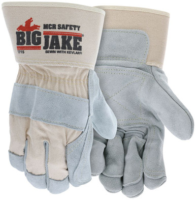 1715 - Premium Big Jake Leather Palm Work Gloves