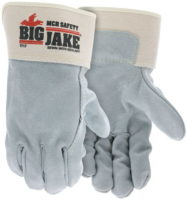 1717 - Premium Big Jake Leather Palm Work Gloves