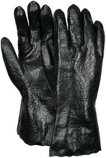 6212R - Black PVC Work Gloves