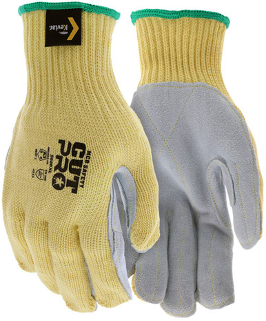 9686 - Cut Resistant Kevlar® Glove Leather Palm