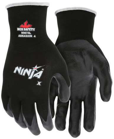 N9674 - Ninja® Bi-Polymer Coated Work Gloves