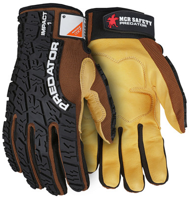 PD2907 - Mechanics Work Gloves TPR Back