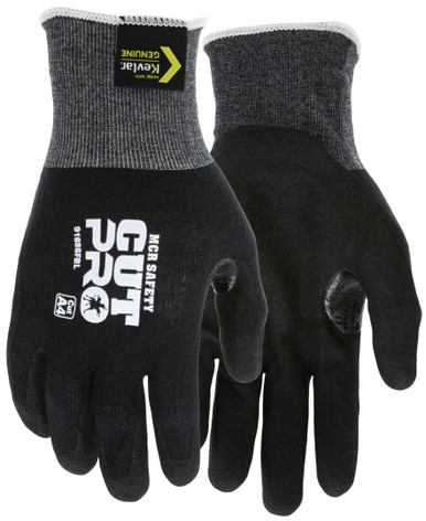 9188SFB - Black Kevlar® Cut Resistant Work Glove
