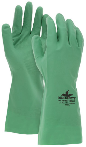 5380 - Green Unlined Nitrile Gloves