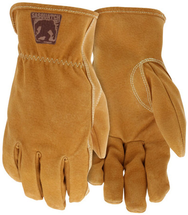 3430 - Sasquatch Premium Leather Driver Work Gloves
