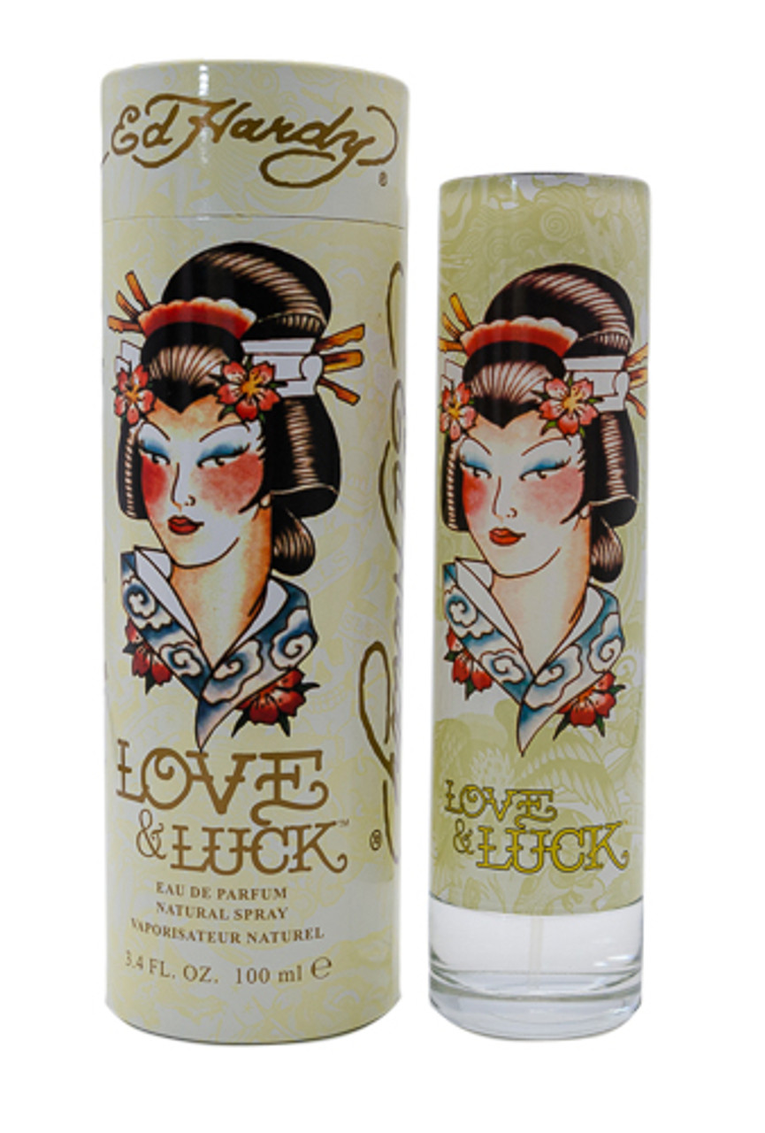 Ed Hardy Love Luck by Christian Audigier 3.4 oz EDP for women