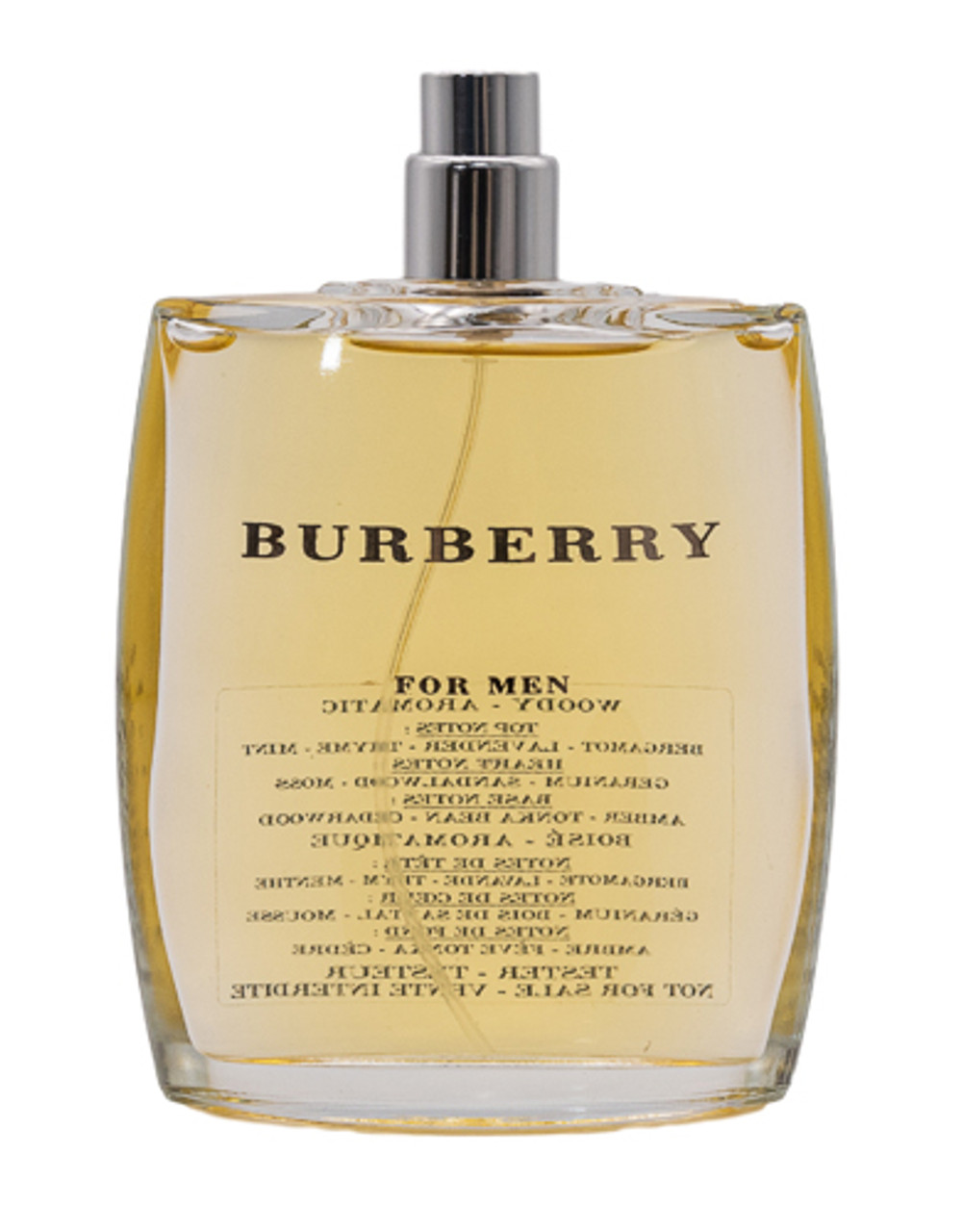 Burberry by Burberry 3.3 oz EDT for men Tester ForeverLux