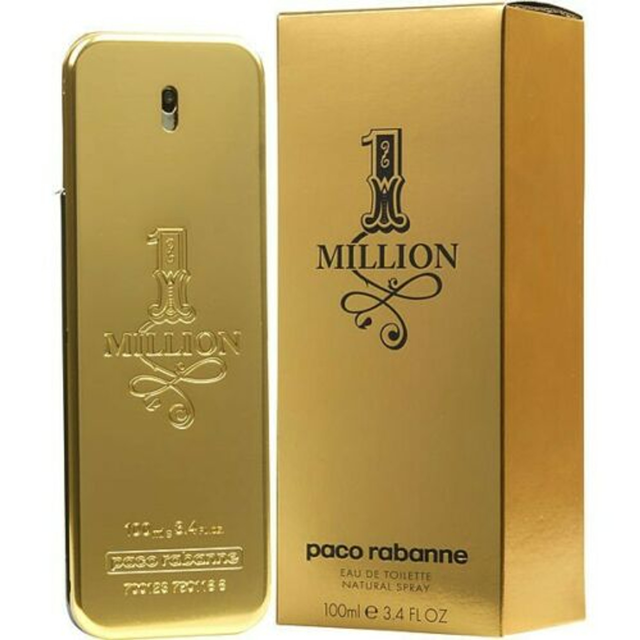 1 Million by Paco Rabanne 3.4 oz EDT for men ForeverLux