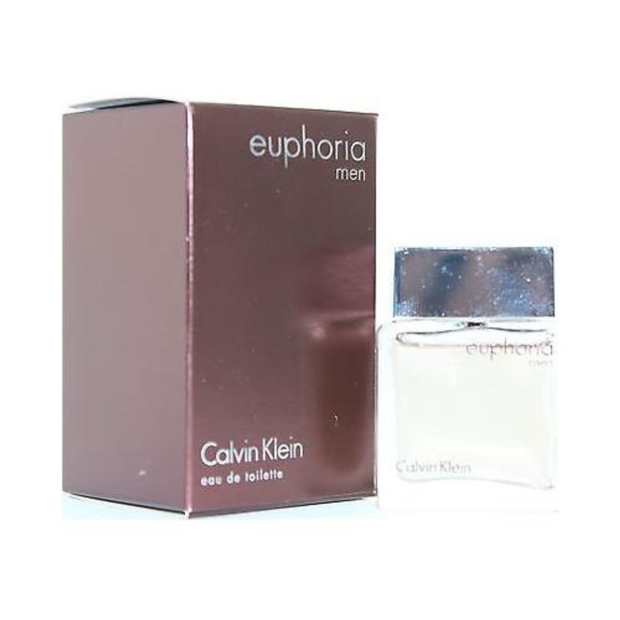 Euphoria by Calvin Klein .33 oz EDT mini for men ForeverLux