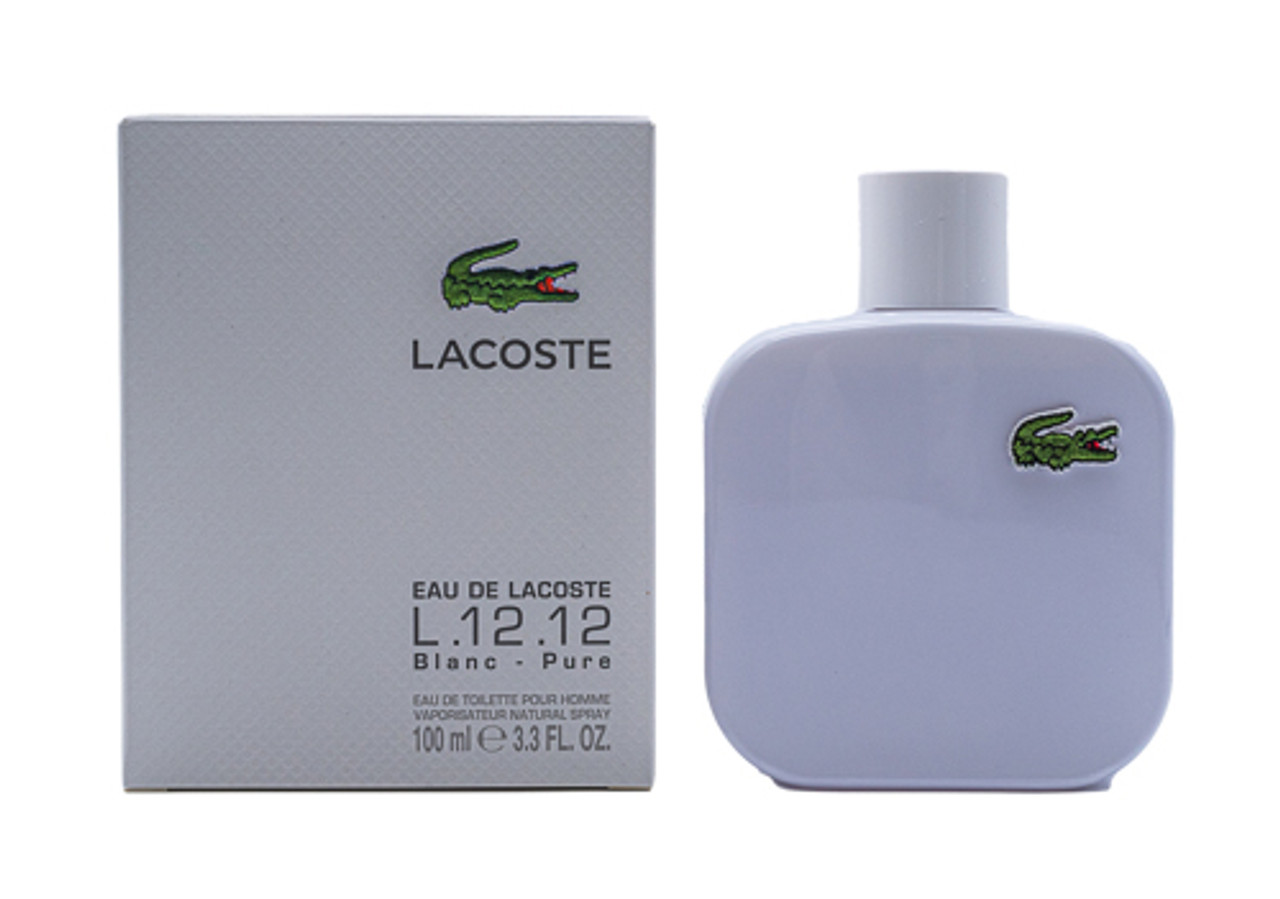 Lacoste Eau De Lacoste Blanc L.12.12 by Lacoste 3.4 oz EDT for men