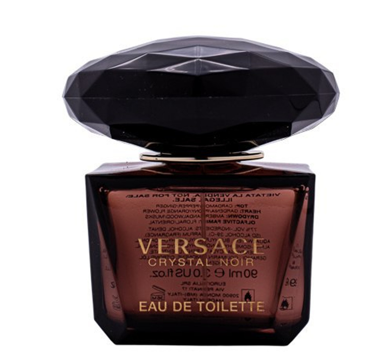 Buy Versace Crystal Noir by Versace 3.0 oz EDT for Women Tester