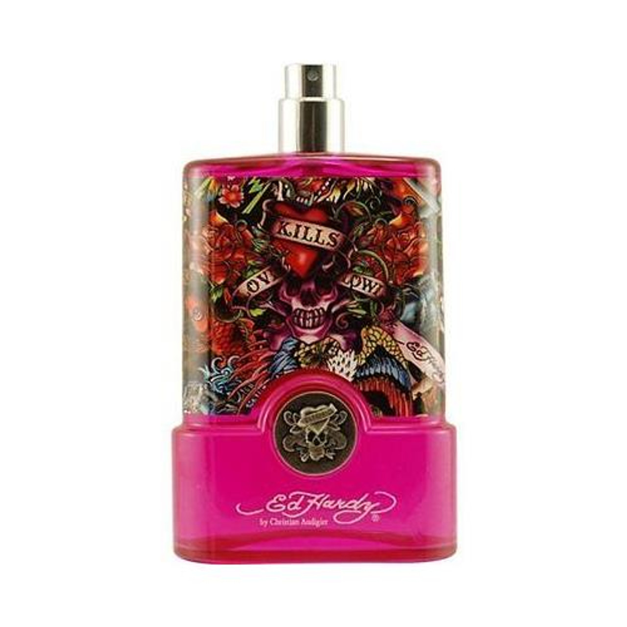 Ed Hardy Hearts Daggers by Christian Audigier 3.4 oz EDP for