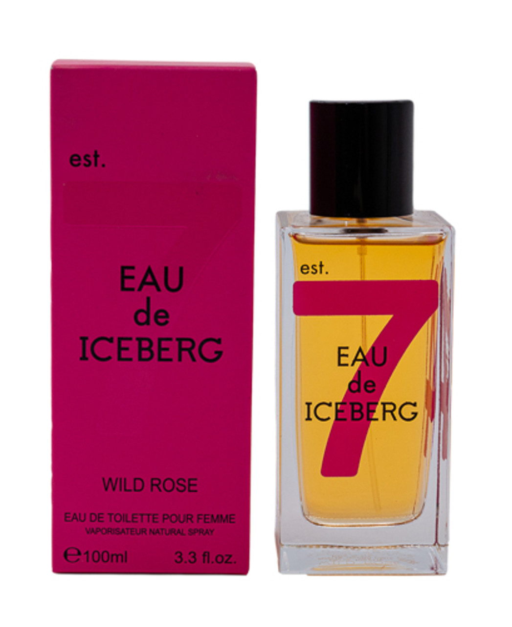 Eau De Iceberg Wild Rose by Iceberg 3.3 oz EDT for women - ForeverLux