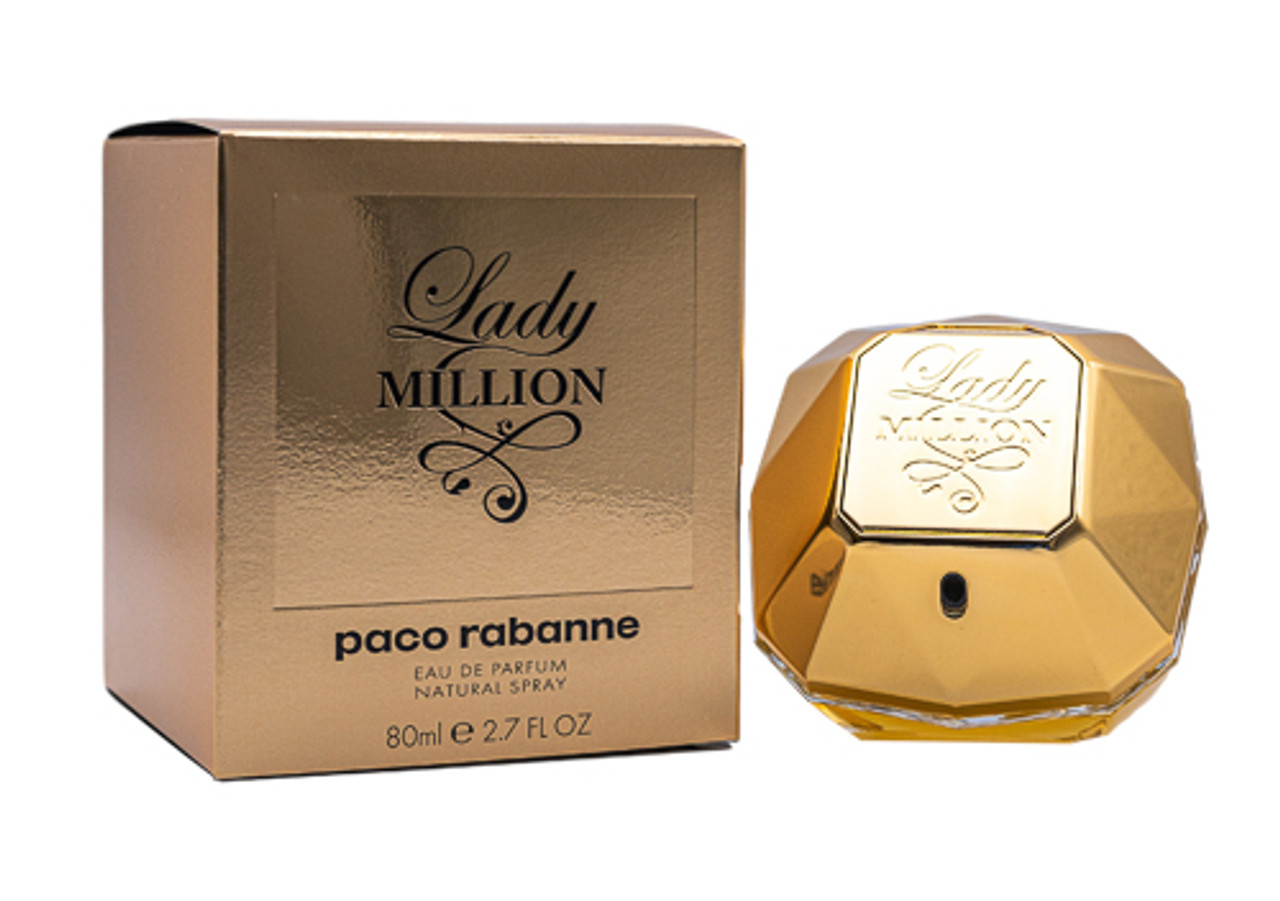 Paco Rabanne Lady Million by Paco Rabanne 2.7 oz EDP for women