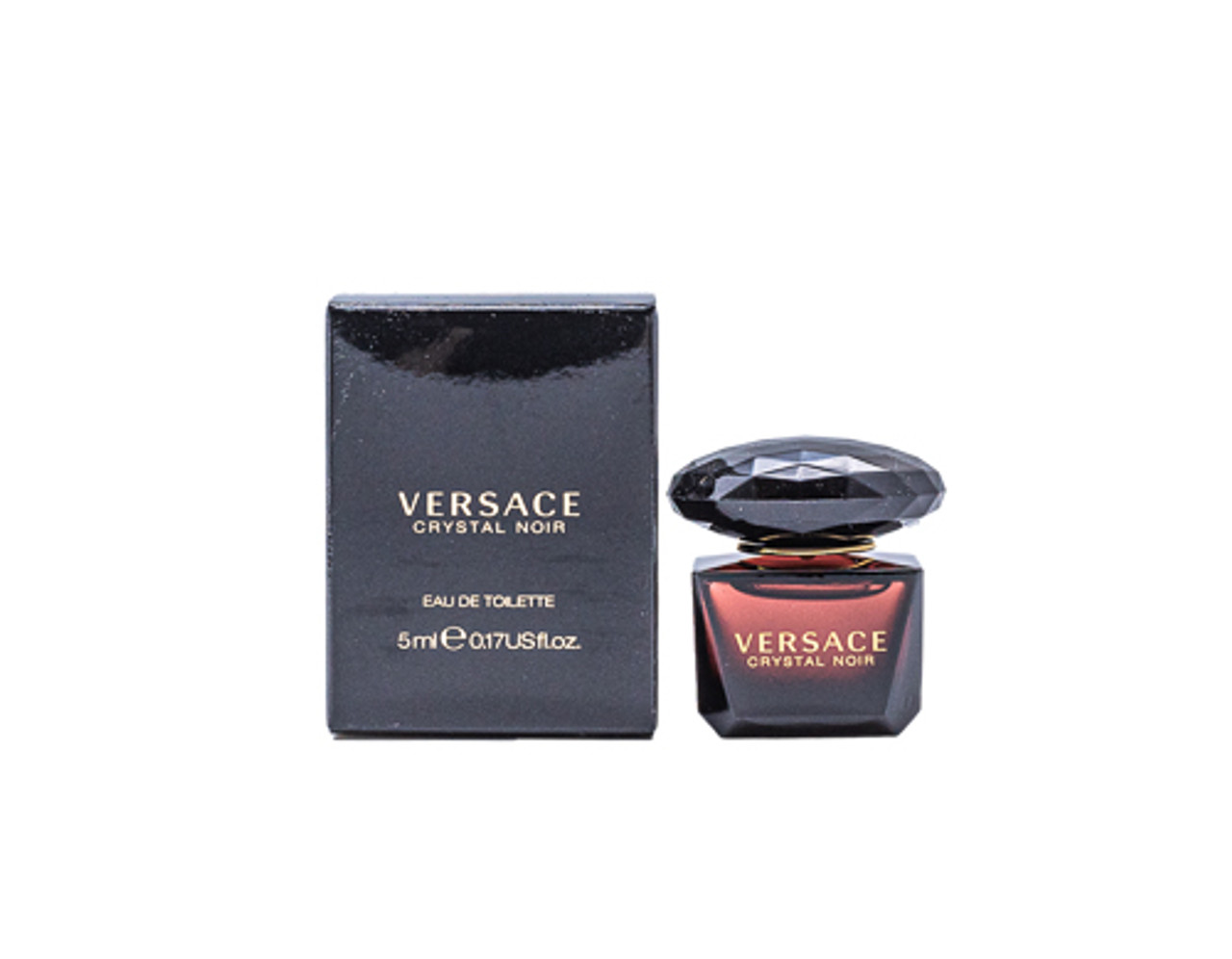 Buy Mini Versace Crystal Noir by Versace 0.17 oz EDT Mini for