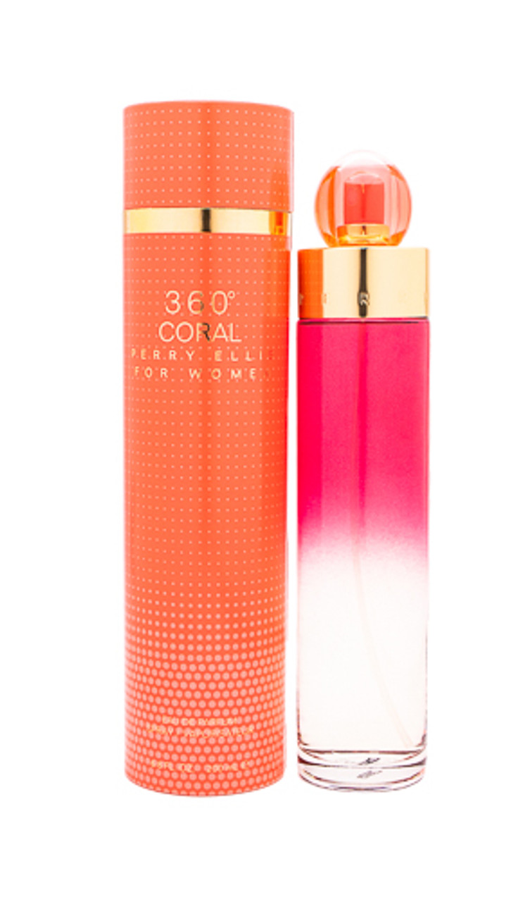 360 Coral for Women by Perry Ellis 6.8 oz EDP for Women - ForeverLux