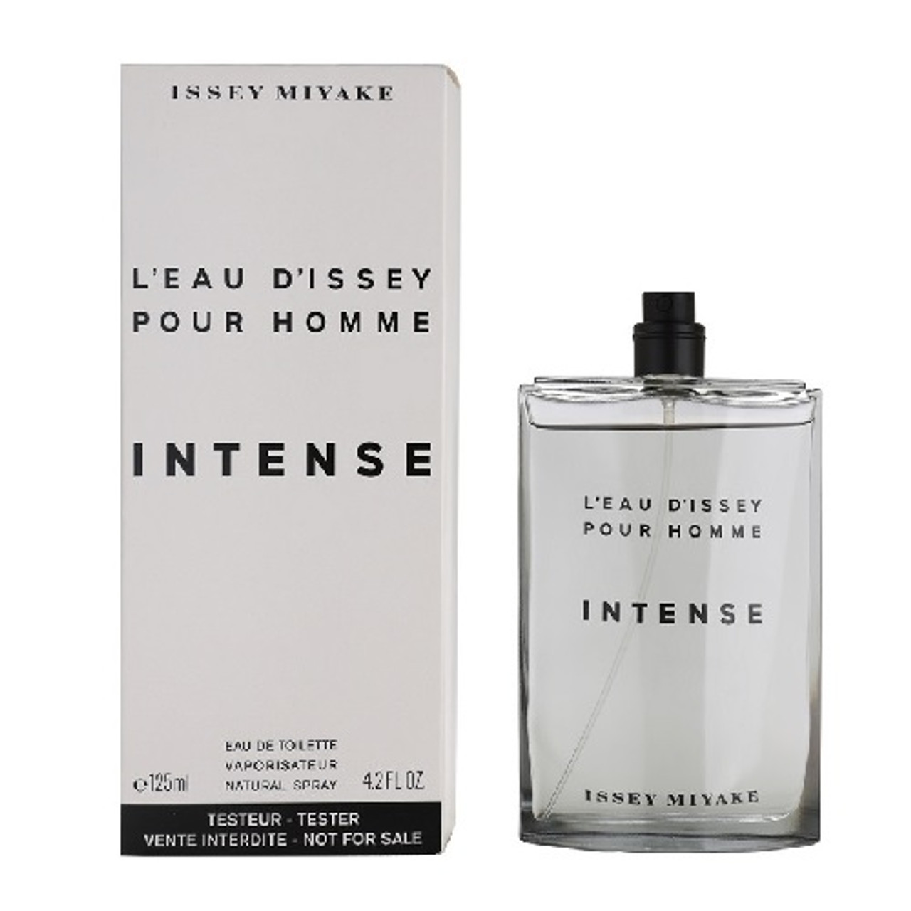 L eau D Issey Intense by Issey Miyake 4.2 oz EDT for men Tester