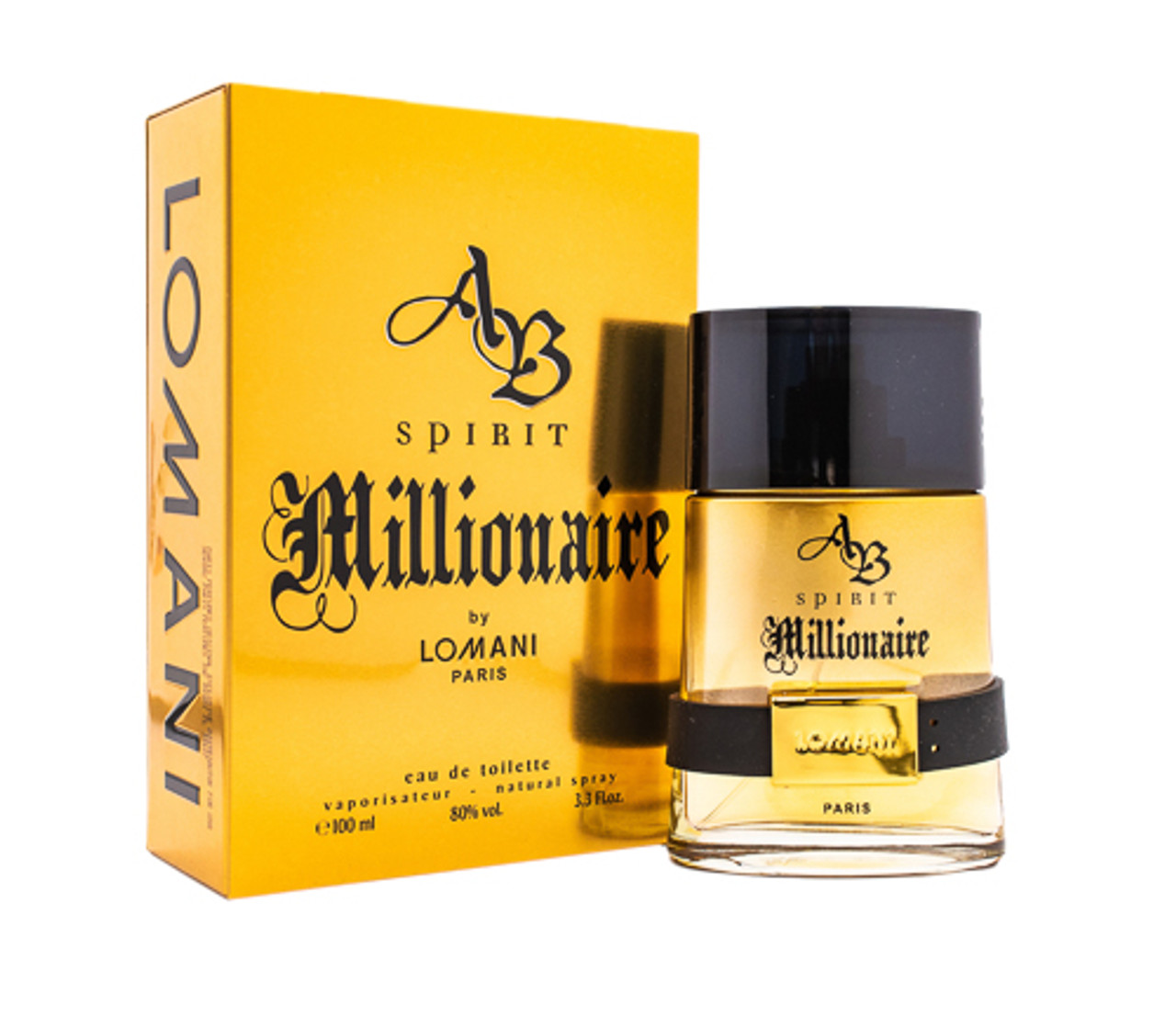 Ab Spirit Millionaire by Lomani 3.3 oz EDT for men ForeverLux