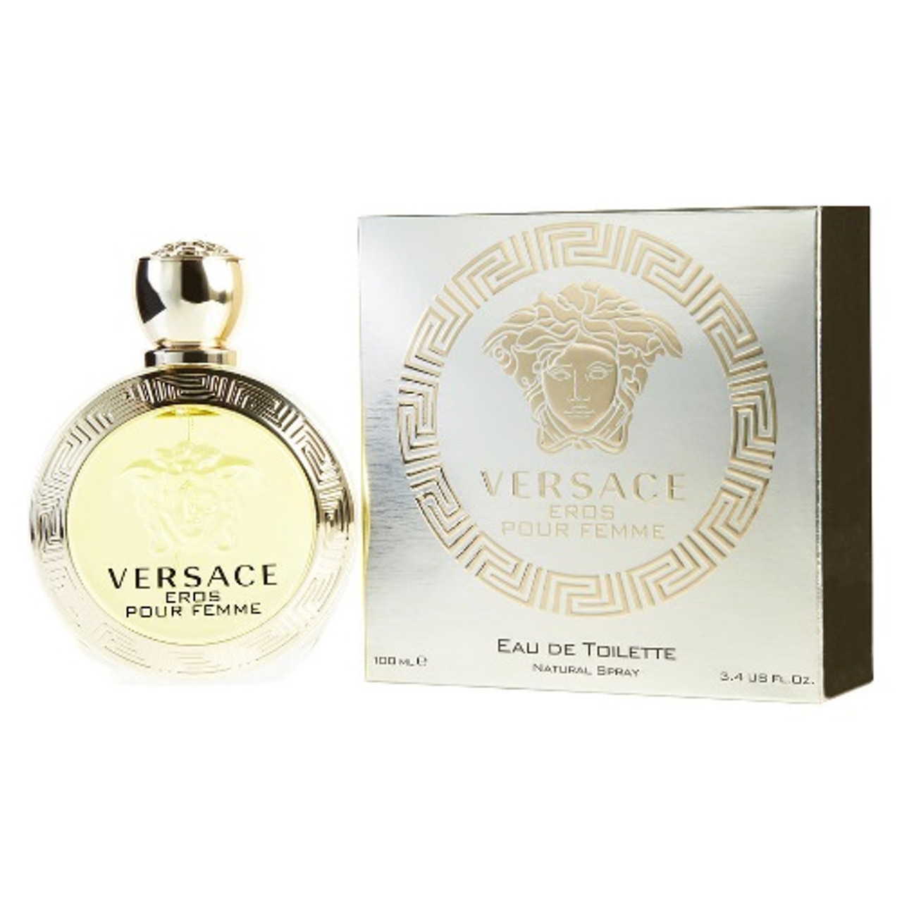 Versace Eros Pour Femme by Versace 3.4 oz EDT for women ForeverLux