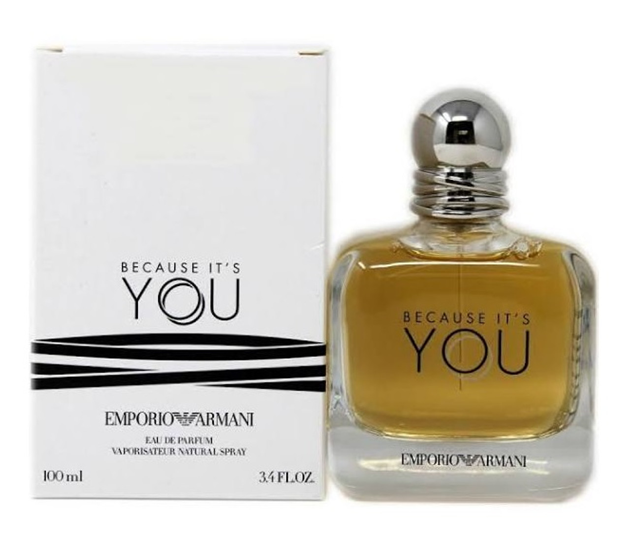 Emporio Armani Because It s You by Giorgio Armani 3.4 oz EDP for