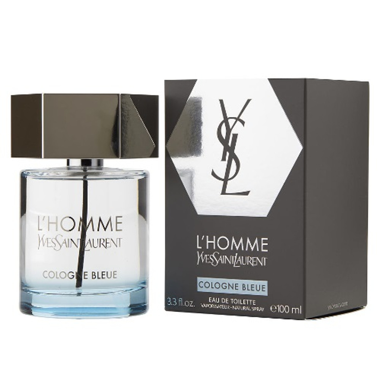 L Homme Cologne Bleue by Yves Saint Laurent 3.3 oz EDT for men