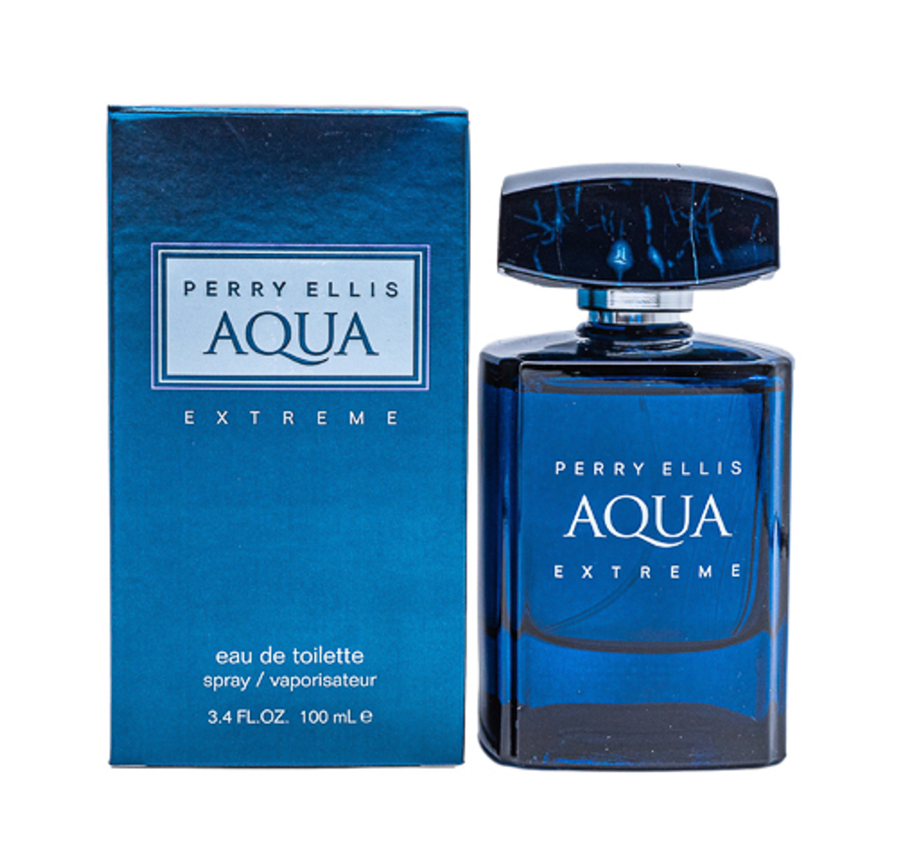  Perry Ellis Aqua Eau De Toilette Spray for Men, 3.4 Ounce :  Beauty & Personal Care