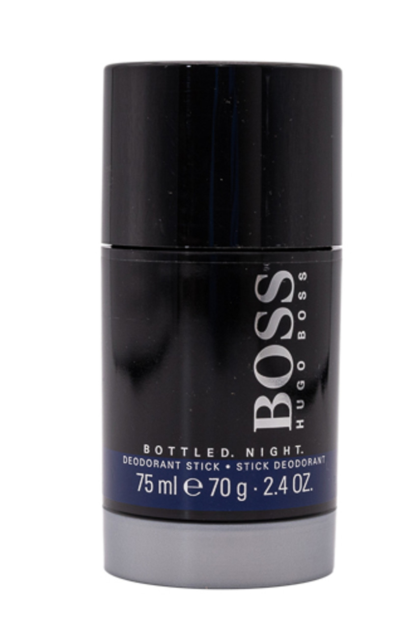 Electrificeren Vorm van het schip Leidinggevende Boss Bottled Night by Hugo Boss 2.4 oz Deodorant Stick For Men - ForeverLux