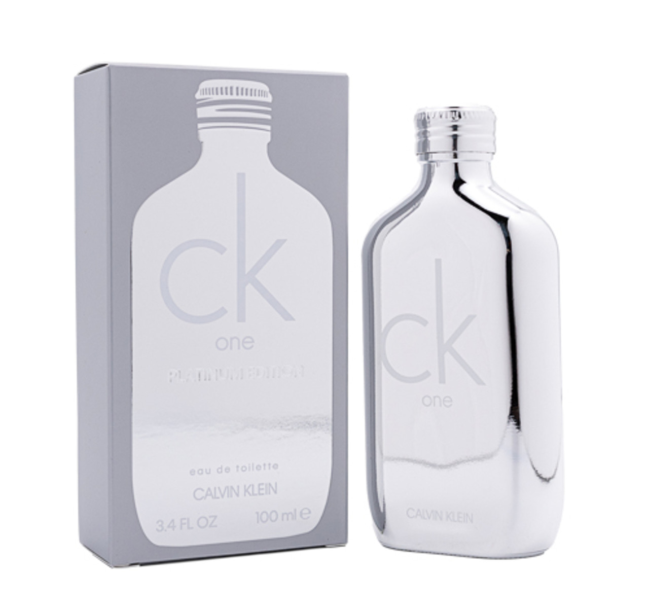 Ck One Platinum Edition by Calvin Klein 3.4 oz EDT for Unisex