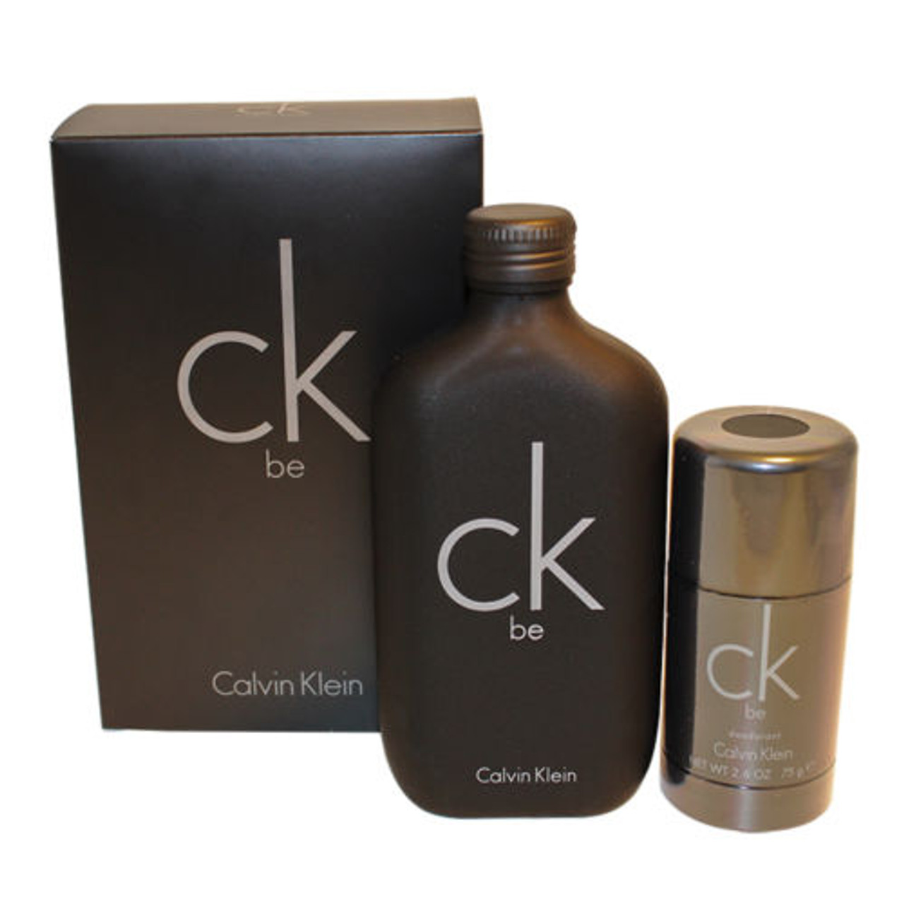 CK Be by Calvin Klein 2pc Gift Set EDT 6.7 oz + Deo Stick 2.6 oz for Unisex  - ForeverLux