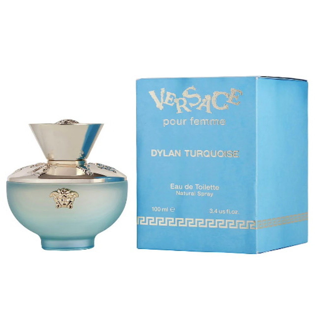 Versace Dylan Turquoise by Versace 3.4 oz EDT for Women - ForeverLux