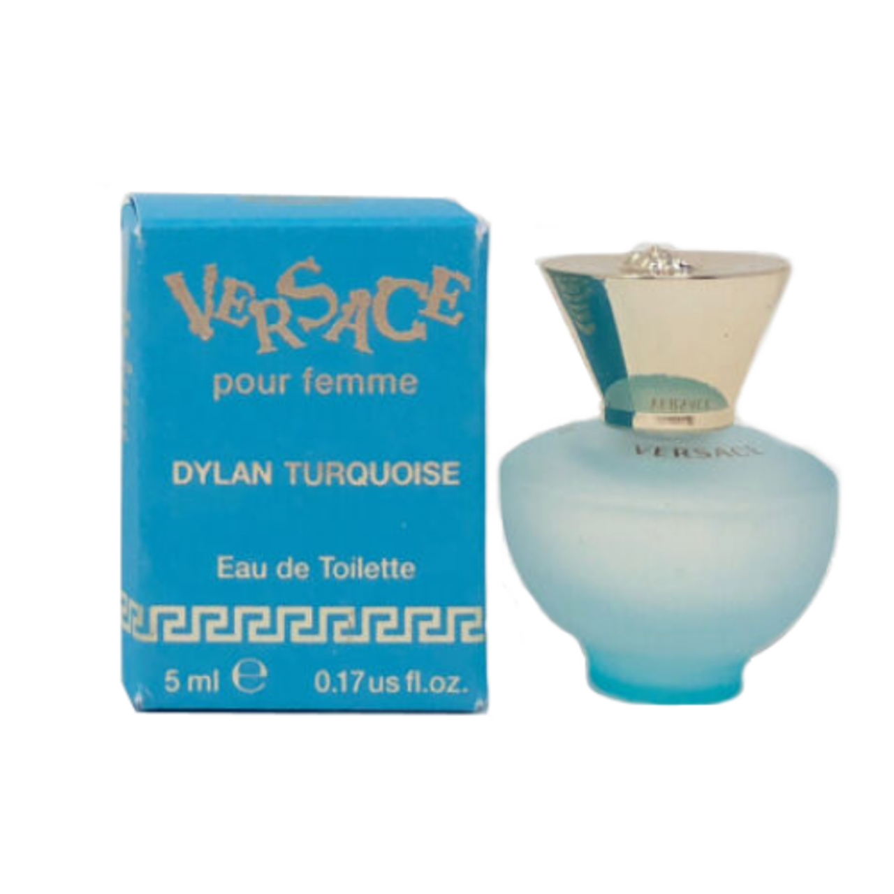 Mini Versace Dylan Turquoise by 0.17 for oz - Versace EDT mini women ForeverLux