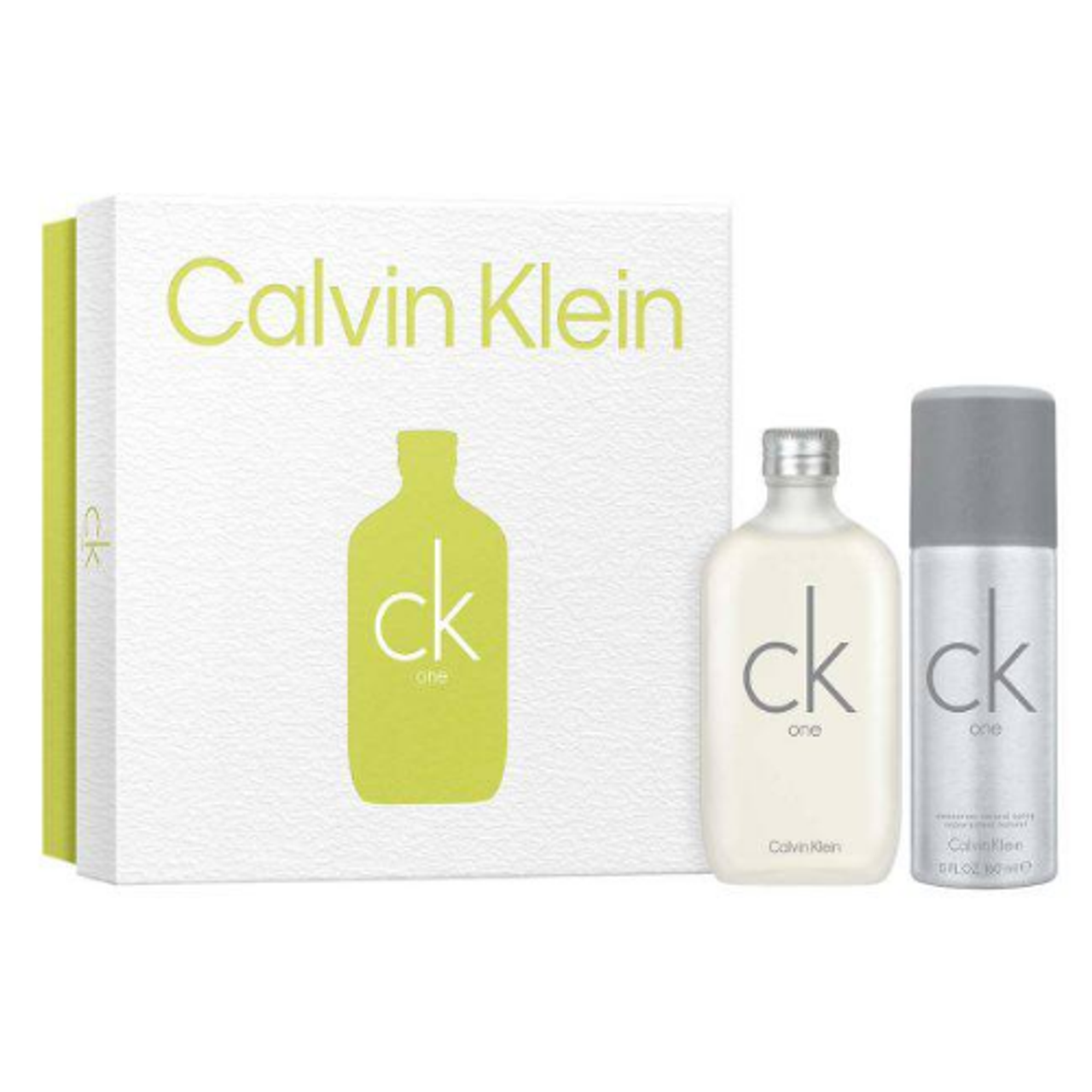 Praten logo gevolg CK One by Calvin Klein 2pc Gift Set 3.3 oz EDT + Deodorant Spray for Unisex  - ForeverLux