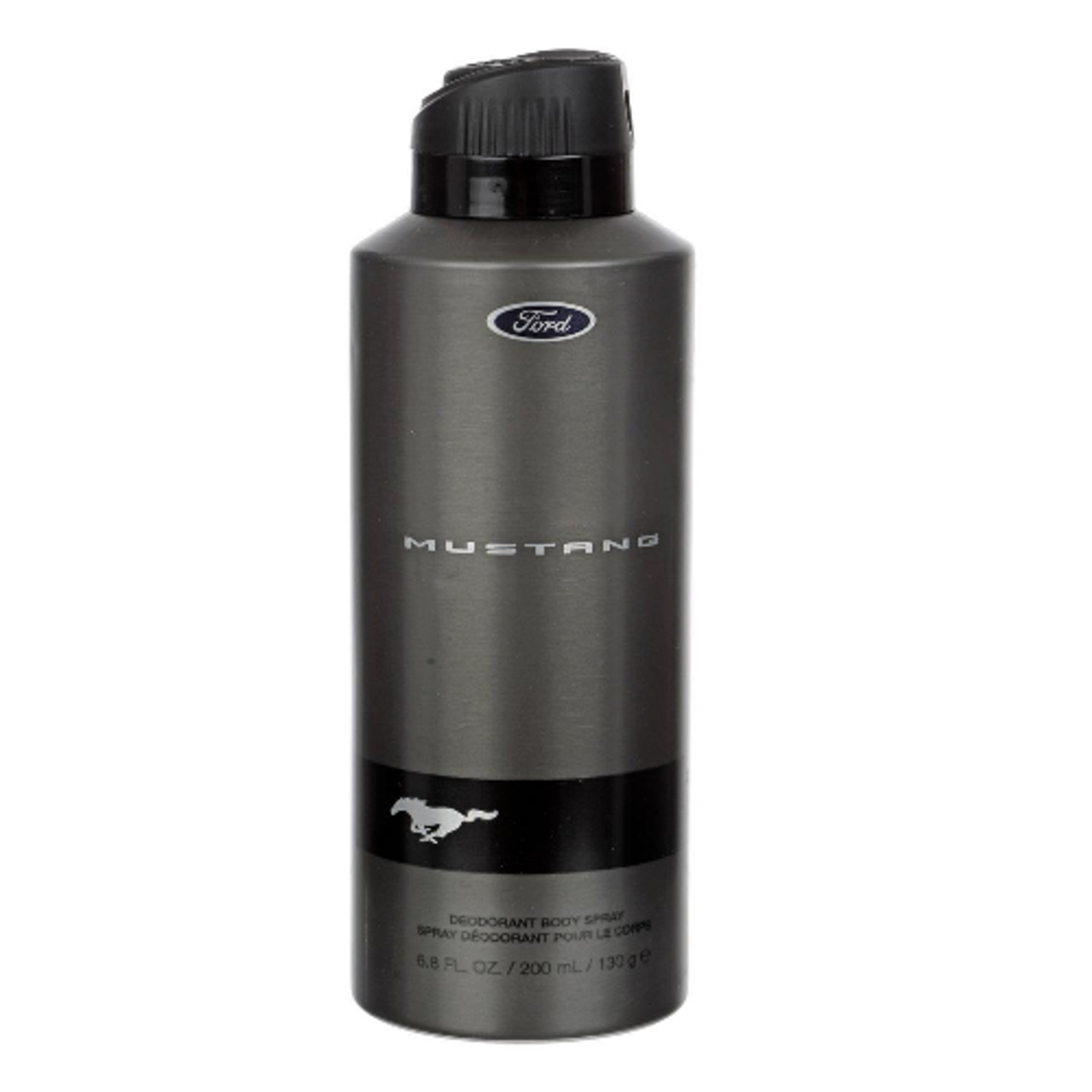 Ford Mustang Black by Ford 6.8 oz Deodorant Body Spray for Men - ForeverLux